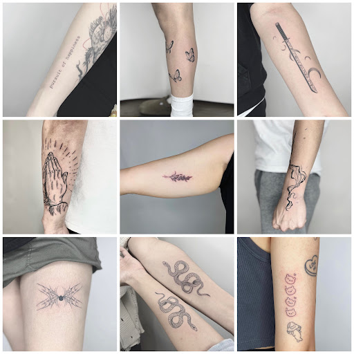 Explore hand tattoo ideas for men, creative tattoo ideas in San Jose, available at Ants Tattoo San Jose