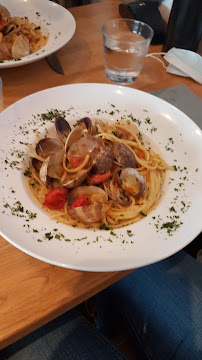 Spaghetti alle vongole du Restaurant italien Monica - Le Clan des Mamma La Baule - Restaurant de plage à La Baule-Escoublac - n°6