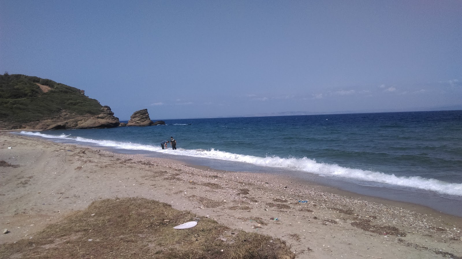 Foto van Kavaklik beach met gemiddeld niveau van netheid