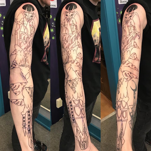 Explore koi fish tattoo ideas, creative tattoo ideas in Superior, available at INK Tattoo