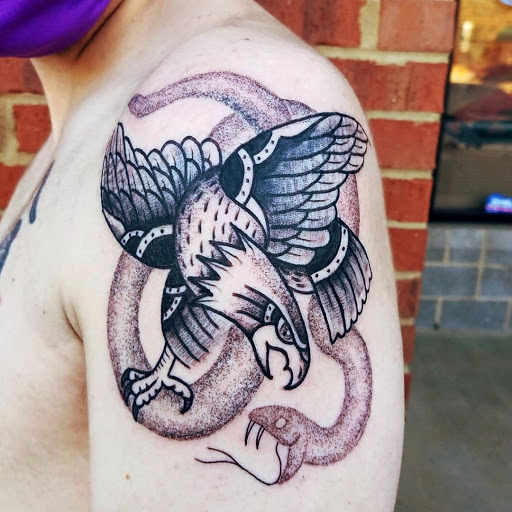 Explore dainty hand tattoo ideas, creative tattoo ideas in Easley, available at Peach Pit Tattoo