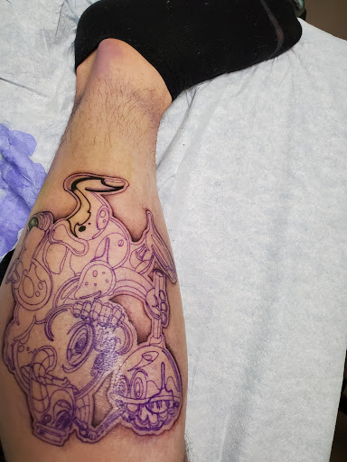 Explore fishing hook tattoo ideas, creative tattoo ideas in Johns Island, available at The Gilded Mermaid Tattoo Studio