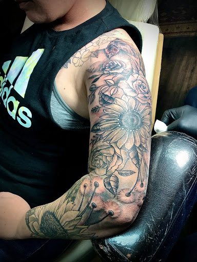 Explore wedding ring finger tattoo ideas, creative tattoo ideas in Lake Charles, available at Brand-X Tattoo & Piercing