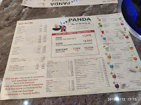 Restaurant Panda Buffet à Pierrefitte-sur-Seine menu