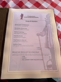 Kleiner Kiepenkerl à Münster menu