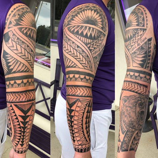 Explore womens neck tattoos ideas, creative tattoo ideas in Ocean View, available at Moonlight Tattoo