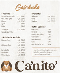 Carte du Canito à Minden