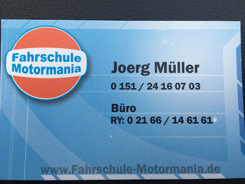Fahrschule Motormania Inh. Joerg Müller à Mönchengladbach