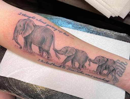 Explore small crow tattoo ideas, creative tattoo ideas in Mayodan, available at Bleeding Ink Tattoo