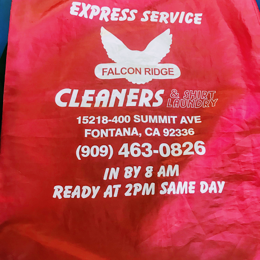 Dry Cleaner «Falcon Ridge Cleaners & Shirt Laundry», reviews and photos, 15218 Summit Ave, Fontana, CA 92336, USA