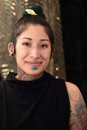 Explore name tattoo placement ideas, creative tattoo ideas in Portland, available at IRIS Piercing Studio and Jewelry Gallery