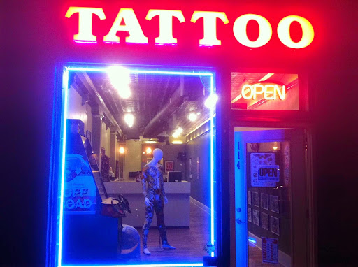 Explore forearm arm tattoo ideas, creative tattoo ideas in Ithaca, available at Artistic Point Tattoo Company