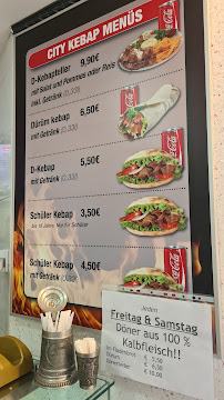 Carte du City Kebap - Döner-Pizza-Pide-Lahmacun - Vilsbiburg à Vilsbiburg