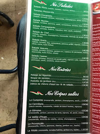 Bella Napoli à Grasse menu