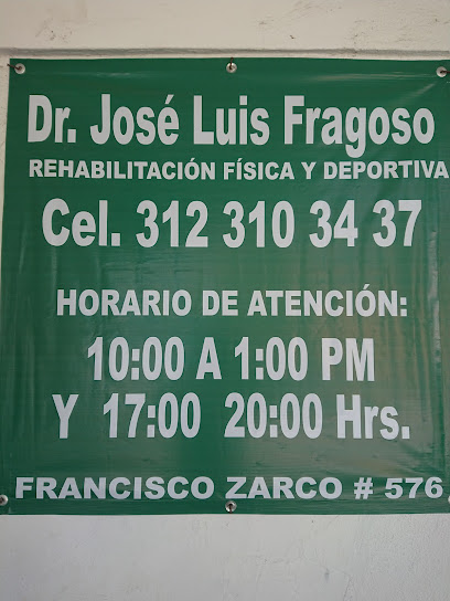 Dr. José Luis Fragoso - Rehabilitación física y deportiva