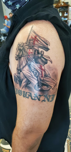 Explore badass neck tattoo ideas, creative tattoo ideas in Lakeland, available at Holy Grail Tattoo