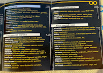 Menu du Pizzeria ZeroZero à Senigallia