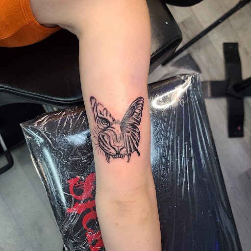 Explore men's words tattoo ideas, creative tattoo ideas in Cuyahoga Falls, available at Sick Skins Skin Art Studio