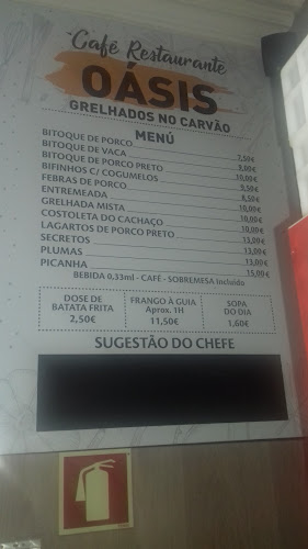 Avaliações doCafé Oásis em Montemor-o-Novo - Restaurante