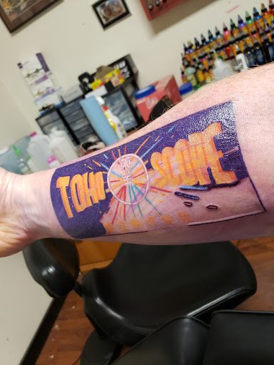 Explore gypsy hippie tattoo ideas, creative tattoo ideas in Monticello, available at Its Just A Flesh Wound