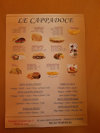 Carte du Le Cappadoce à Le Havre
