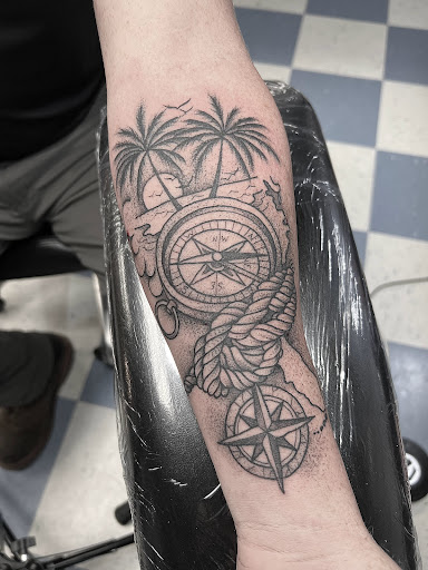 Explore vampire diaries tattoo ideas, creative tattoo ideas in Elkin, available at Black Bear Tattoo