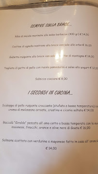 Menu du Ristorante Museum à Fiuggi