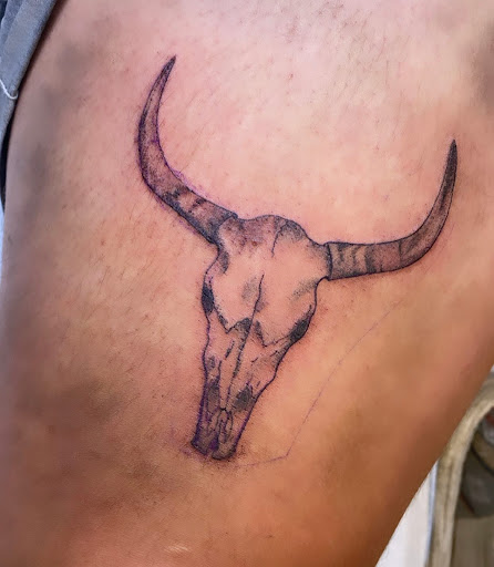 Explore jesus cross tattoo ideas, creative tattoo ideas in Houston, available at 333 Tattoo Studio HTX