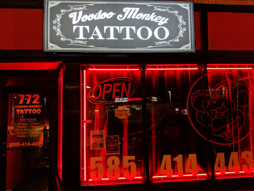 Tattoo Shop «Voodoo Monkey Tattoo», reviews and photos, 772 Monroe Ave, Rochester, NY 14607, USA