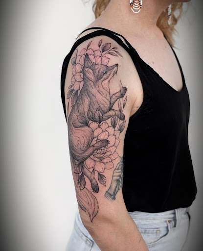 Explore medium tattoo ideas for females, creative tattoo ideas in Willow Grove, available at Tattoo GalaxyWillow Grove Piercing & Tattoos