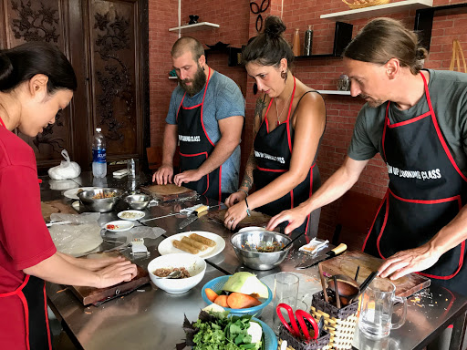 Apron up cooking class