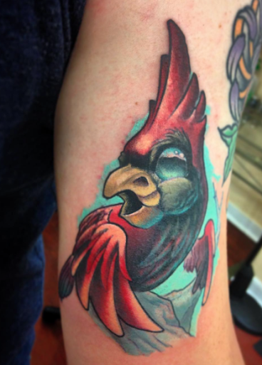 Explore johnny cash tattoo ideas, creative tattoo ideas in Richmond, available at Loose Screw Tattoo