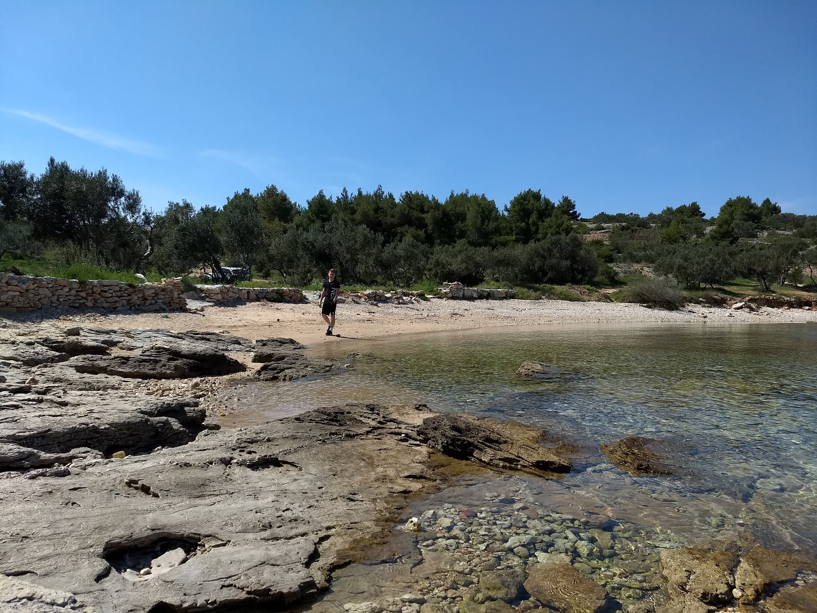 Foto de Garbinada beach localizado em área natural