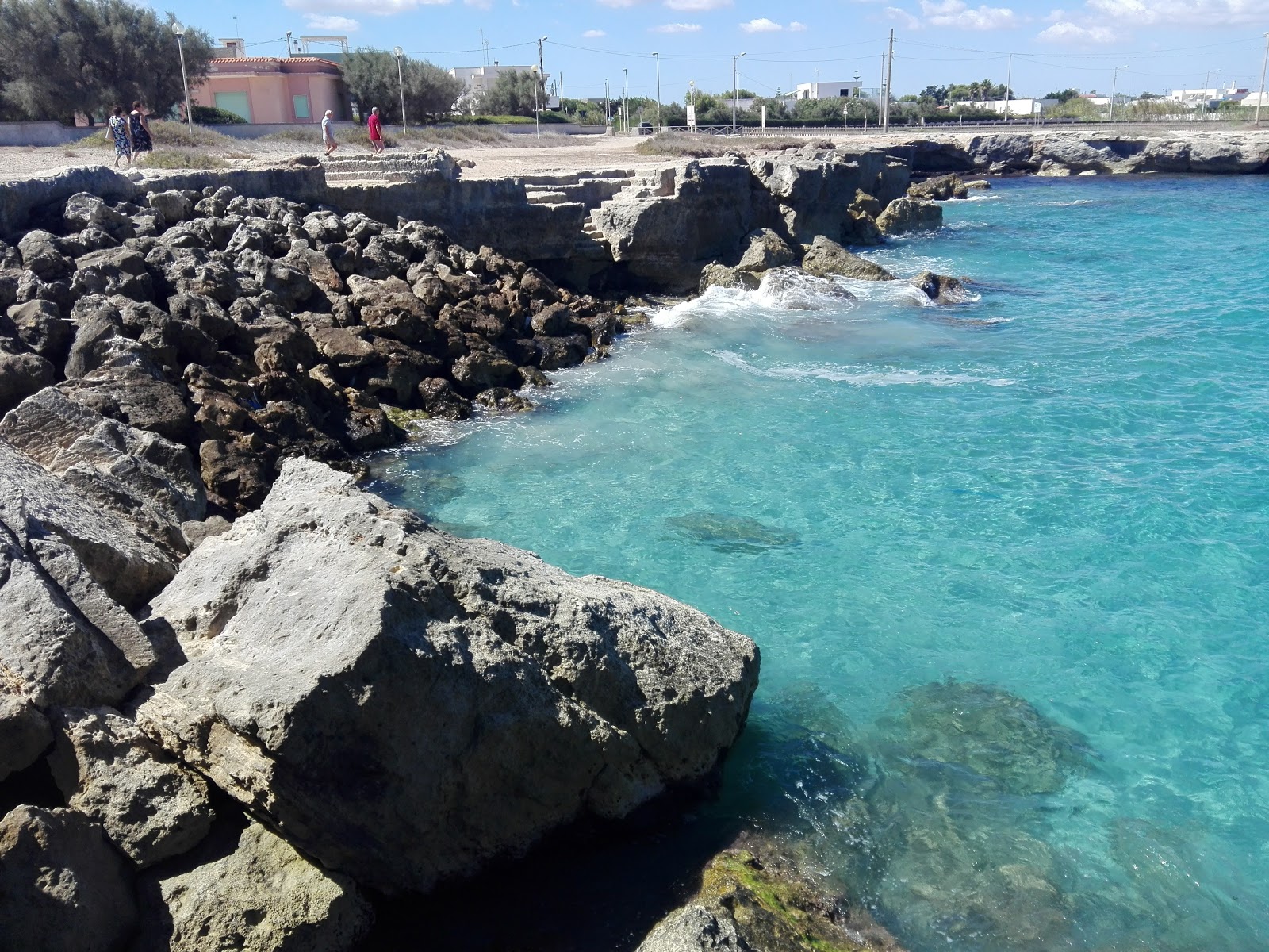 Fotografie cu Punta Soap beach cu o suprafață de apă pură albastră