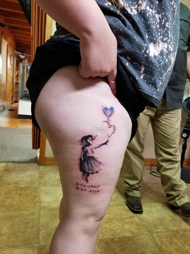 Explore ideas for leg sleeve tattoos, creative tattoo ideas in Conway, available at Primal Urge Tattoos