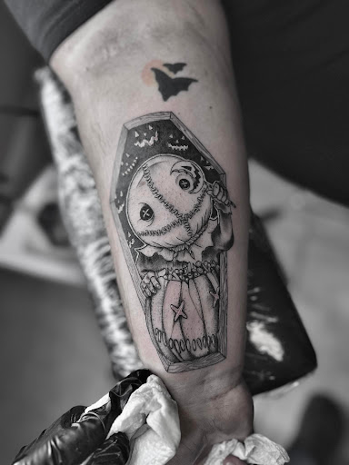 Explore dragon head tattoo ideas, creative tattoo ideas in Zephyrhills, available at The Tattoo Haven
