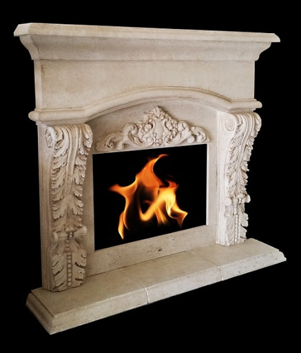 Stone Fireplace Mantels | Modern Cast Stone Fireplaces - Dallas | DFW