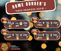 Homeburger's à Boos menu
