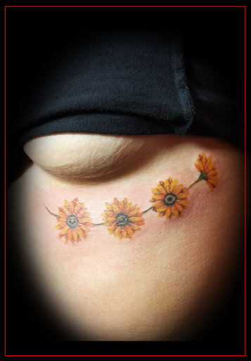 Explore acoustic guitar tattoo ideas, creative tattoo ideas in Fremont, available at Eternal Tattoo And Body Piercing