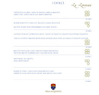 Ristorante La Limonaia à Montemerano carte