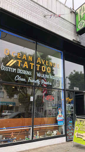 Tattoo Shop «Ocean Avenue Tattoo Studio - Tattoo Shop», reviews and photos, 1907 Ocean Ave, San Francisco, CA 94127, USA