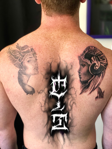 Find angel tattoo ideas for females for your next unique tattoo in Snohomish at Collective Image Tattoo