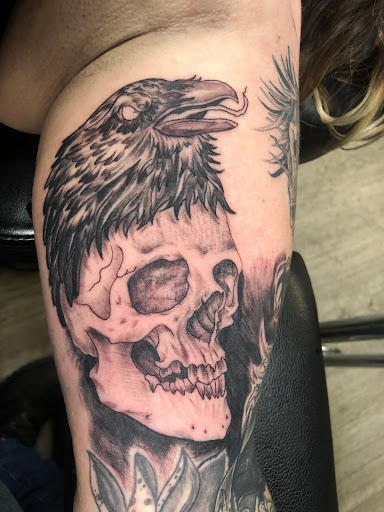 Explore vikings tattoo ideas, creative tattoo ideas in Spokane, available at Platinum Rose Tattoo Studio