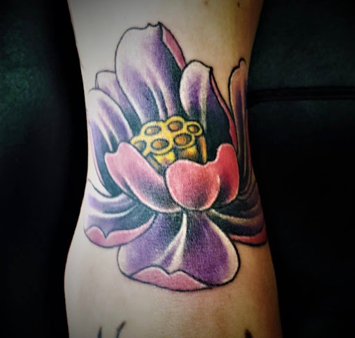 Explore collage tattoo ideas, creative tattoo ideas in Chattanooga, available at Painted Lady Tattoo Parlor