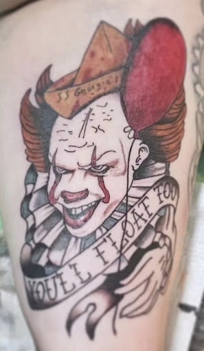 Explore ryuk tattoo ideas, creative tattoo ideas in Vidalia, available at Fascination Ink LLC