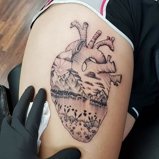 Explore brother sister tattoo ideas, creative tattoo ideas in Reno, available at Evolution Tattoo
