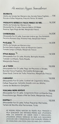 PANEÒLIO Pizza Bar em Caldas da Rainha menu n° 1
