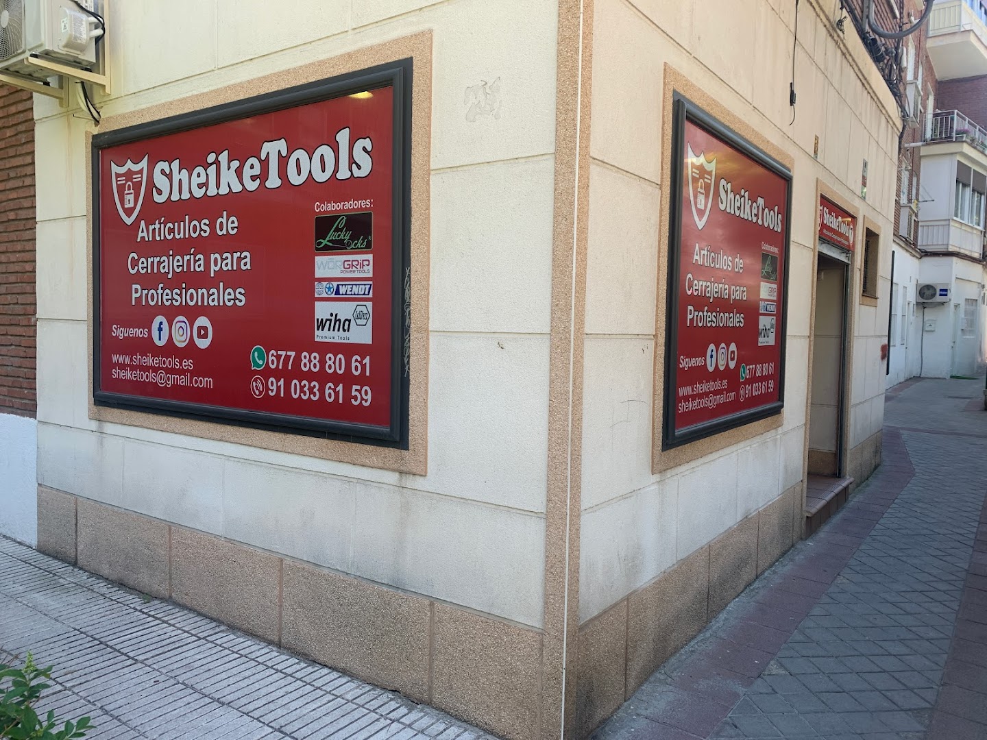 Ganzúas Maquinaria Herramientas Cerrajería en Madrid - Sheike
