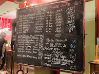 Menu / carte de La Table de Bécassine à Bordeaux