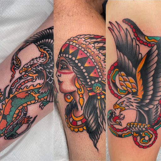 Explore daddy dom tattoo ideas, creative tattoo ideas in Johnson City, available at Gold Cross Tattoo Co.